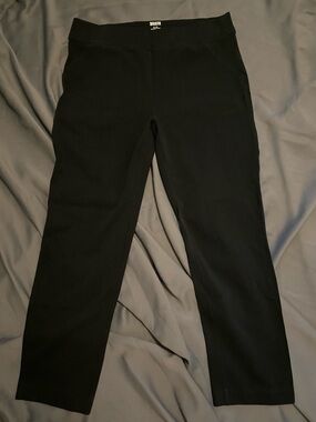 Duluth Trading Co Black Straight Leg Women's Noga Pants